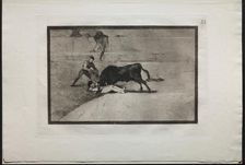 Bullfights: The Unlucky Death of Pepe Illo, in the Ring at Madrid, 1876. Creator: Francisco de Goya (Spanish, 1746-1828)