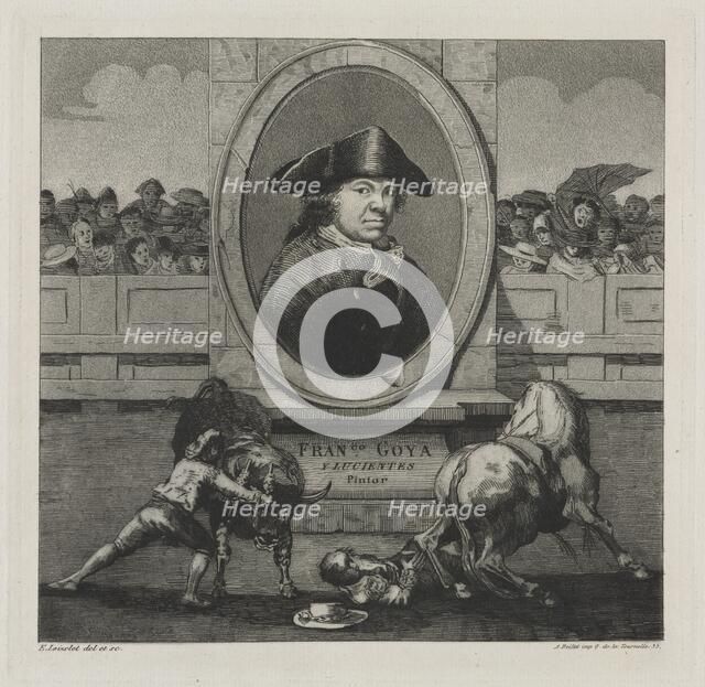 Bullfights: Frontispiece, 1876. Creator: Francisco de Goya (Spanish, 1746-1828).