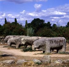 Bulls of Guisando, stone sculptures from the Celtiberian culture