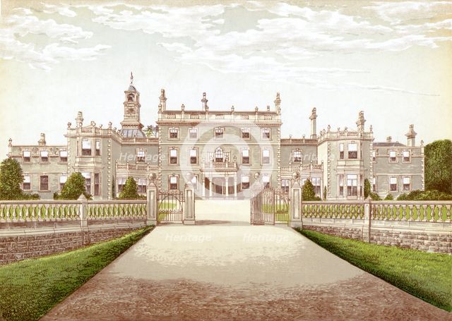 Bulwell Hall, Nottingham, Nottinghamshire, c1868(?). Creator: Unknown.