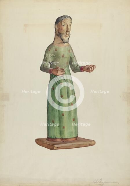 Bulto, 1938. Creator: Carl O'Bergh.