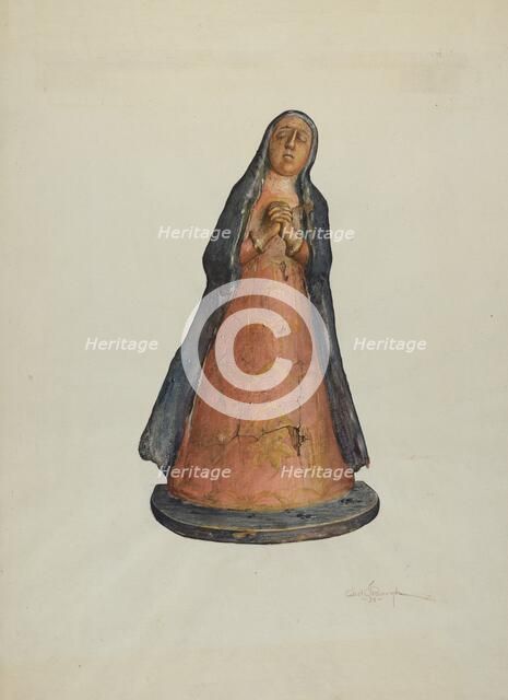 Bulto, 1939. Creator: Carl O'Bergh.