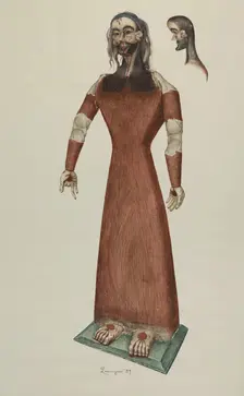 Bulto, 1939. Creator: Eldora P. Lorenzini