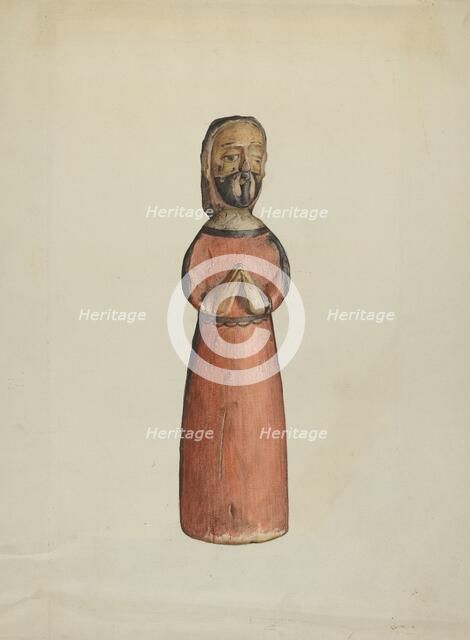 Bulto, c. 1938. Creator: Carl O'Bergh.