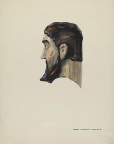 Bulto, c. 1938. Creator: Majel G. Claflin