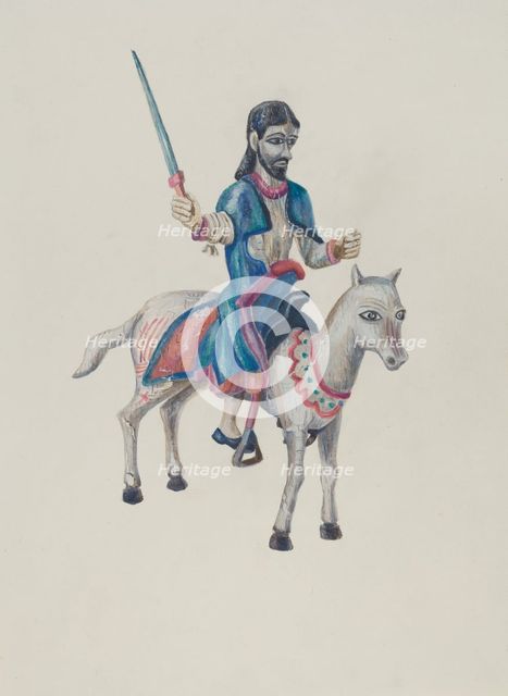 Bulto of Santiago, 1955. Creator: Sims, Agnes.