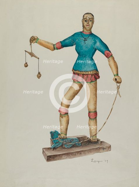 Bulto (San Miguel), 1939. Creator: Eldora P. Lorenzini.