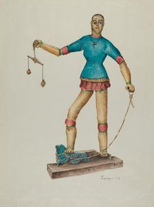 Bulto (San Miguel), 1939. Creator: Eldora P. Lorenzini