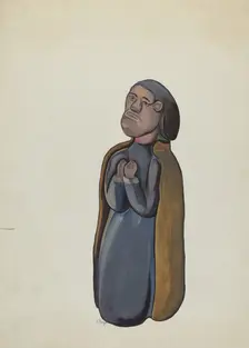 Bulto, probably San Antonio, c. 1936. Creator: E. Boyd