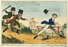Bum Bailiff Out-Dones, April 1, 1819. Creator: JL Marks