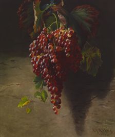 Bunch of Grapes, 1873. Creator: Andrew John Henry Way