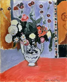 Bunch of Flowers (Vase with two handles) 1907. Creator: Henri Matisse