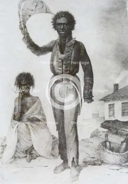 Bungaree, Native Chief of New South Wales, 1830. Creators: Unknown, Augustus Earle.