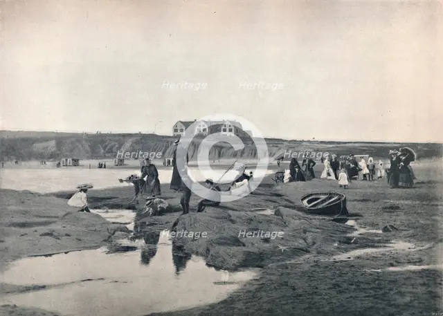 'Bundoran - The East Strand, with the Great Northern Hotel', 1895. Artist: Unknown.