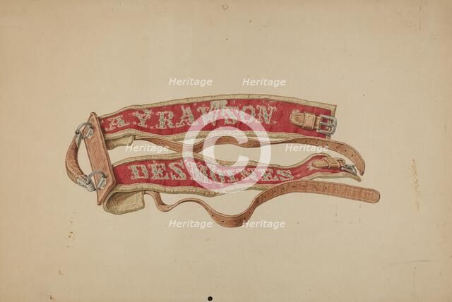 Bundle Carrier, c. 1941. Creator: Edward Bashaw.