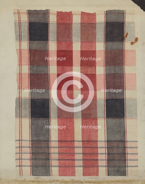 Bundle Handkerchief, c. 1936. Creator: Alfred Denghausen.