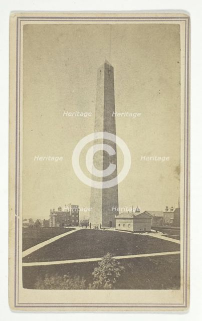 Bunker Hill Monument, 1845/1900. Creator: Josiah Johnson Hawes.