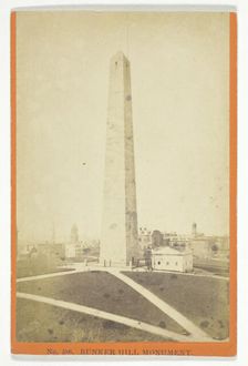 Bunker Hill Monument, 1845/1900. Creator: Unknown