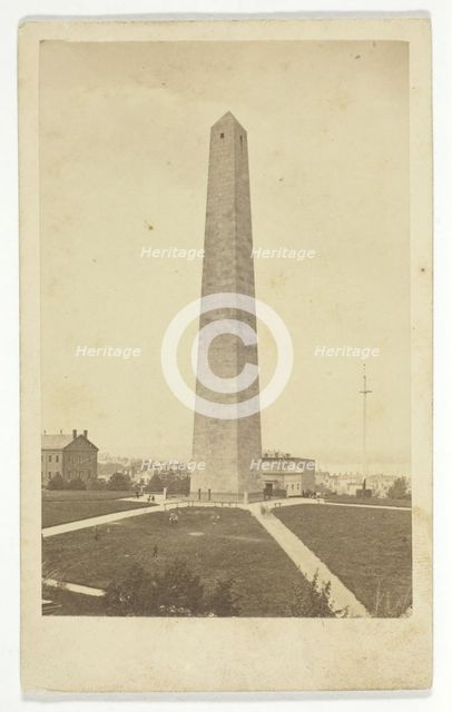 Bunker Hill Monument, 1875/1900. Creator: Allen.