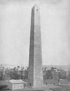 Bunker Hill Monument, Charlestown, Massachusetts c1897. Creator: Unknown