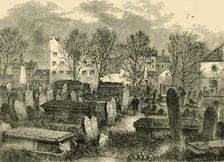 Bunhill Fields Burial-Ground c1872. Creator: Unknown