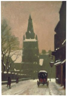 Bunhill Row late 19th or early 20th century. Artist: Samuel Harry Hancock