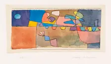Buntbewegtes an der Lage gemessen, 1928. Creator: Paul Klee