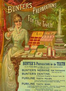 Bunter’s Preparations For The Teeth, 19th century