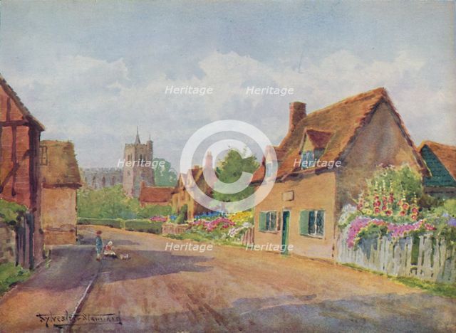 'Bunyan's Cottage, Elstow, Bedford', 1947. Artist: Henry Stannard.