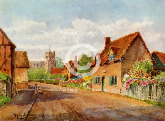 'Bunyan's Cottage, Elstow, Bedford', 1943. Creator: Henry Stannard.