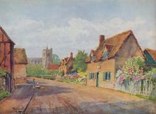 Bunyan's Cottage, Elstow, Bedford 1947. Artist: Henry Stannard