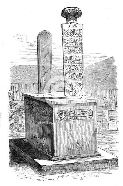Burckhardt's Tomb at Cairo, 1874. Creator: Unknown.
