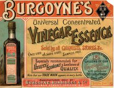 Burgoyne's Vinegar Essence, 1900s