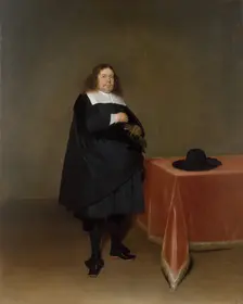 Burgomaster Jan van Duren (1613-1687), ca. 1666-67. Creator: Gerard Terborch II