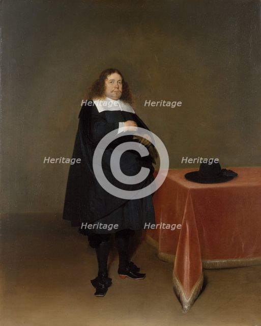Burgomaster Jan van Duren (1613-1687), ca. 1666-67. Creator: Gerard Terborch II.