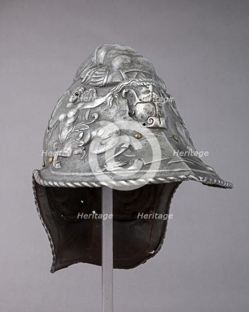 Burgonet after Filippo Negroli, Italian, Milan, about 1545-50. Creator: Unknown.