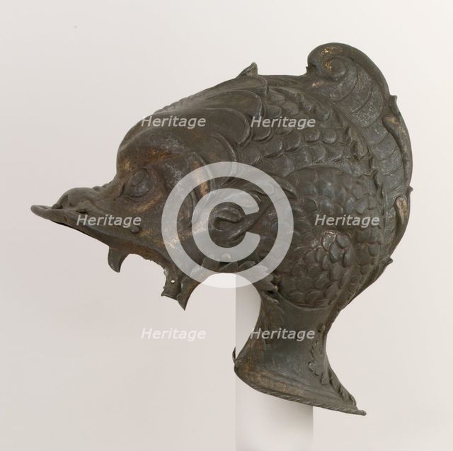 Burgonet all'Antica, Italian, probably Milan, ca. 1535-45. Creator: Unknown.