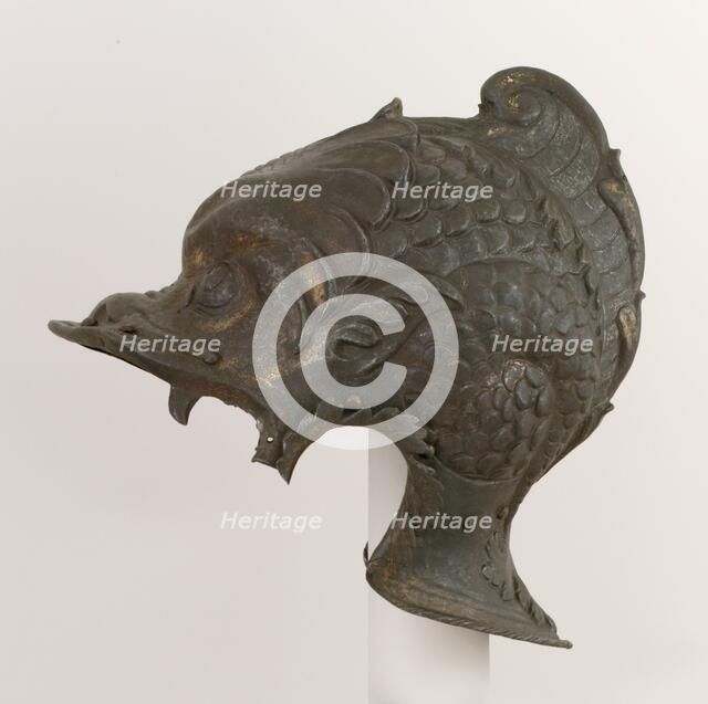 Burgonet all'Antica, Italian, probably Milan, ca. 1535-45. Creator: Unknown.