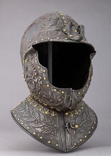 Burgonet, French, ca. 1630. Creator: Unknown
