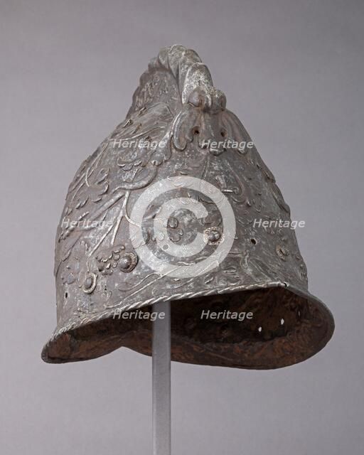 Burgonet, Italian, Milan, ca. 1550. Creator: Unknown.