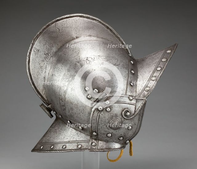 Burgonet, Northern Germany, c. 1580/90. Creator: Unknown.