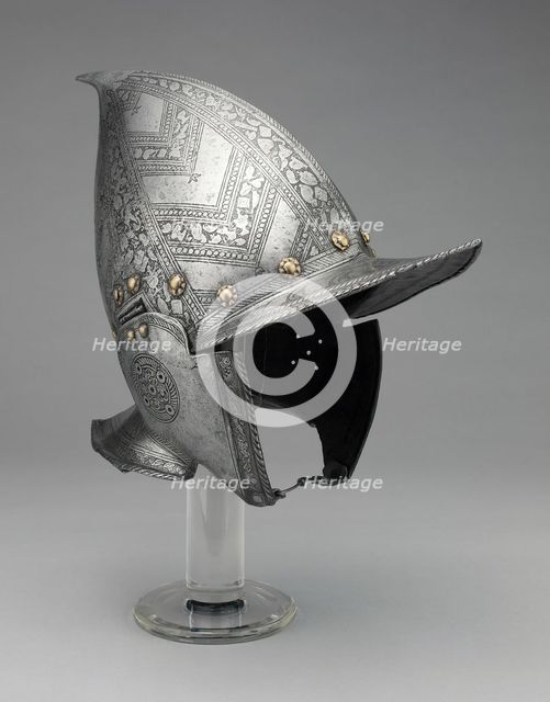 Burgonet, Northern Italy, c. 1570/80. Creator: Unknown.