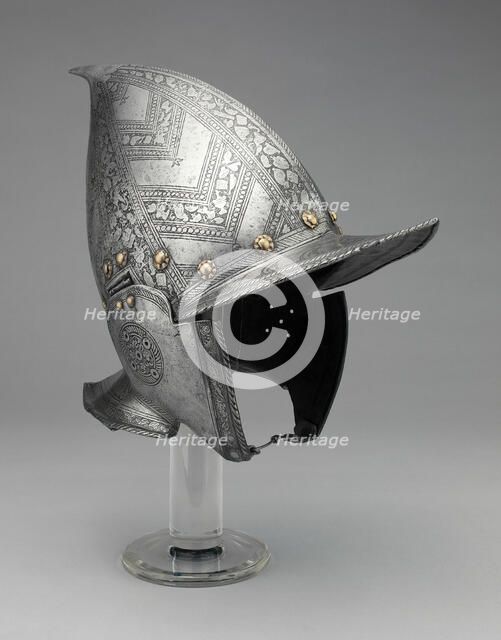 Burgonet, Northern Italy, c. 1570/80. Creator: Unknown.