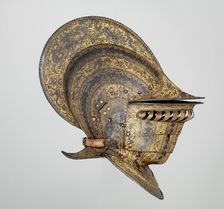 Burgonet with Buffe, Italian, ca. 1555-60. Creator: Unknown