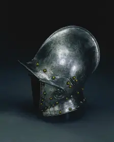 Burgonet with Hinged Cheek Pieces, c. 1560 - 1570. Creator: Unknown