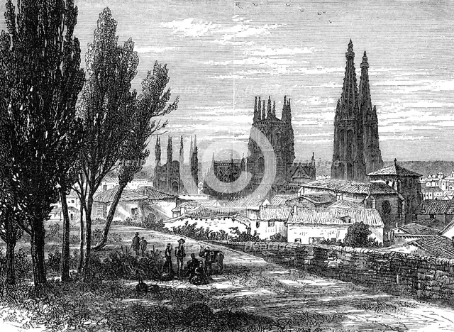 Burgos, Spain, 19th century. Artist: Unknown