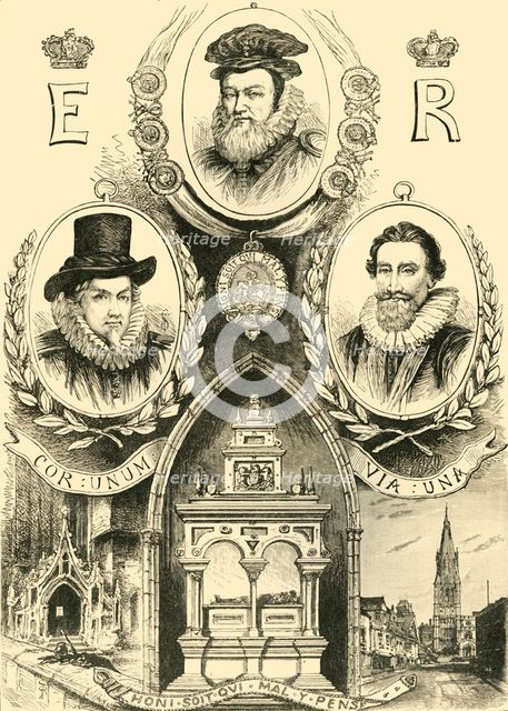 'Burghley Portraits', 1898. Creator: Unknown.