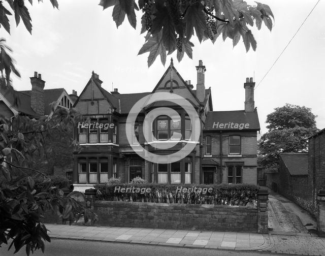 Burgwallis House, Rotherham, South Yorkshire, 1962.  Creator: Michael Walters.