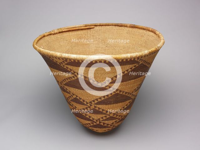 Burden Basket, 1870/80. Creator: Unknown.