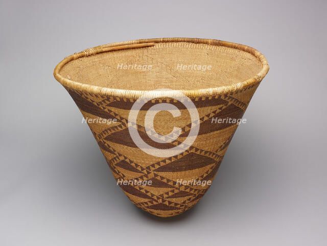 Burden Basket, 1870/80. Creator: Unknown.